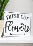 Flower Market Sign
