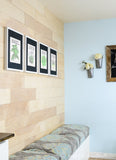 Four vintage inspired herb prints on the dining room wall are the #8 most popular DIY of the year.