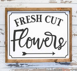 Flower Market Sign
