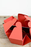 Love the idea for this gift card holder! A hexagon shaped gift card box that falls open to reveal the gift card inside. Easy DIY with the free cut file. Housefulofhandmade.com