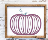Modern Pumpkin SVG