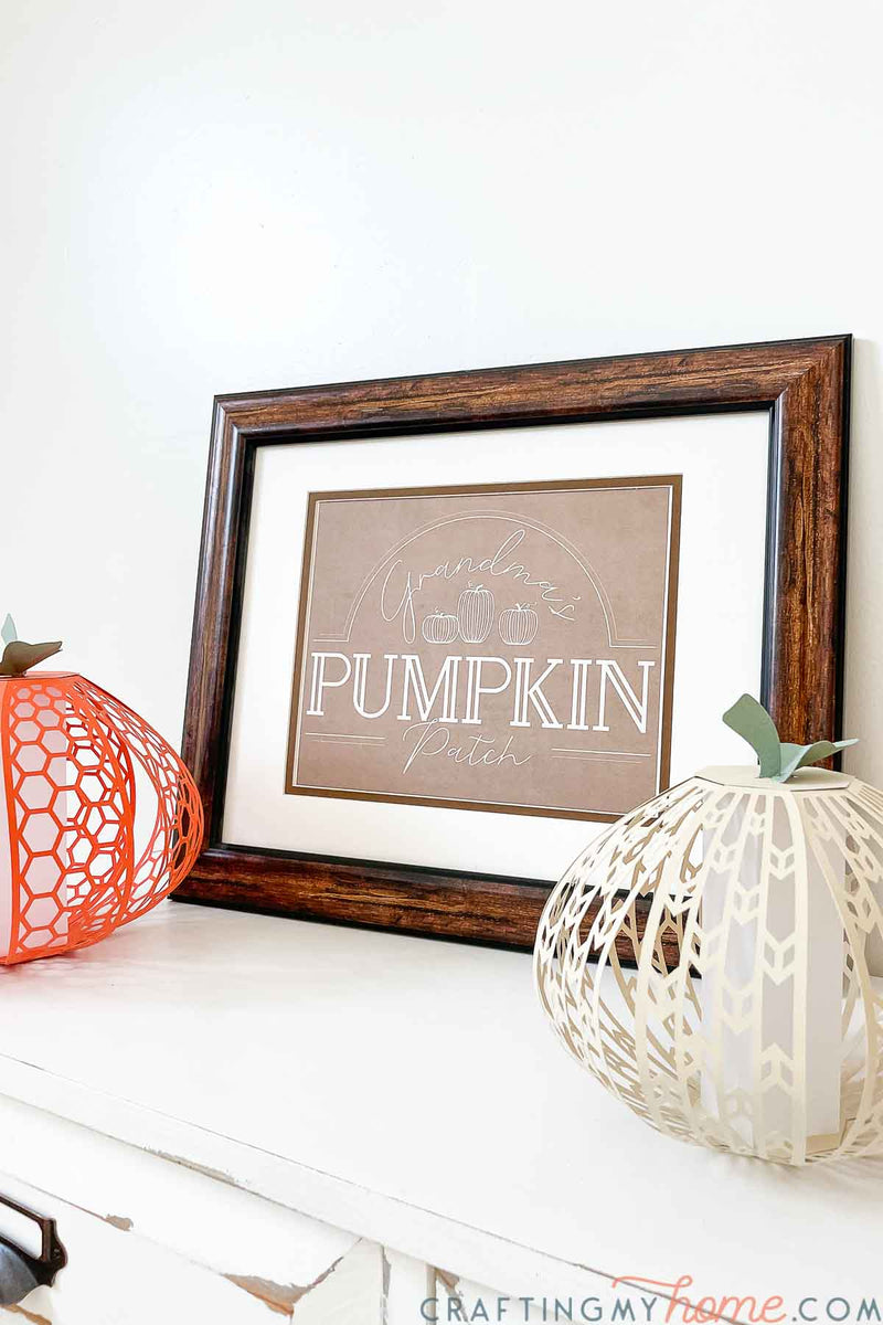 Pumpkin Patch Printable Sign – Craftingmyhome