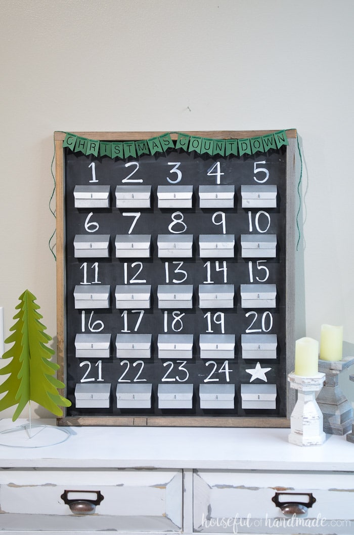 Refillable Mailbox Advent Calendar Cut Files – Craftingmyhome