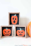 3D Paper Halloween Signs Cut Files
