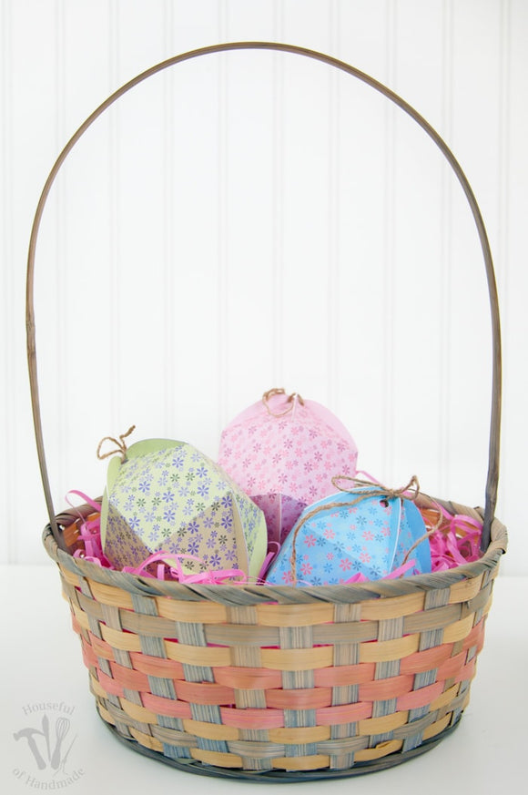 What's Easter without candy filled eggs? These bright and colorful free printable egg shaped boxes are perfect for filling your Easter basket with the best treats. Housefulofhandmade.com