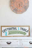 Bunny Trail Sign Cut Files