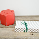 These little boxes hold big surprises inside! Creative new ways to wrap a gift card this year. Make your own gift card box with the free templates from Housefulofhandmade.com.