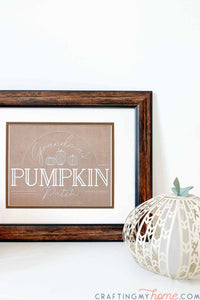 Pumpkin Patch Printable Sign