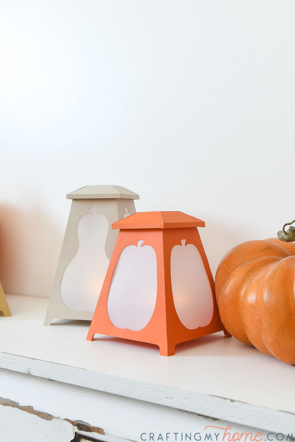 Tapered Pumpkin Lanterns Cut Files